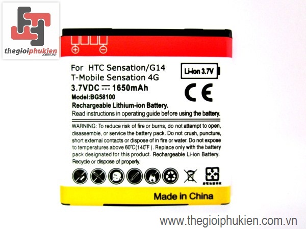 Pin DCL HTC G14 - Sensation 4G